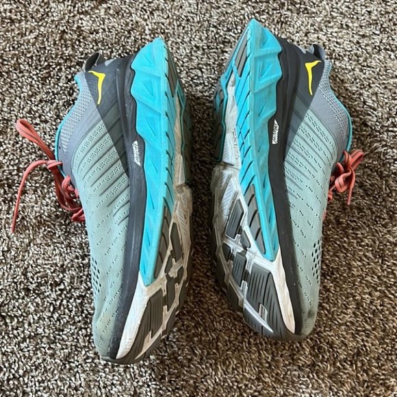 Hoka One One Size 8 Blue Grey - Picture 3 of 5